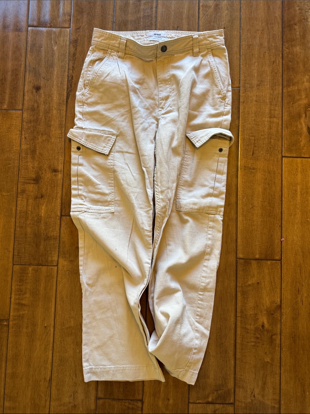 Cotton on - woman’s  Beige Cargo Pants - Classic Utility Style size 6